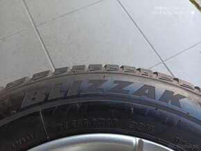 zimne pneu bridgestone 215/60 R16 - 9