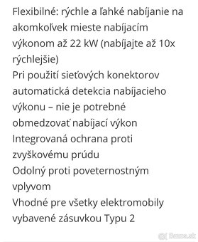 Tesla.Audi Kia prenosná nabíjačka .Elektromobil - 9