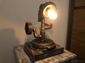 Industriálna lampa - steampunk - 9