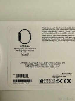 Apple Watch Series 8 45mm - Midnight - dohoda možná - 9