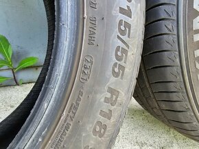 letné 215/55 R18 Kumho Ecsta HS51 - 9