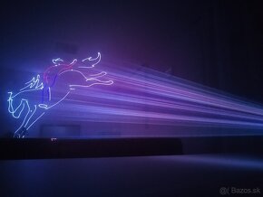 Animačný RGB laser, na diaľkové ovládanie, dmx - 9