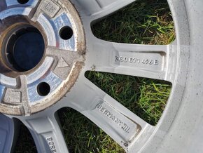 5x112 R16 VW Merano originál alu kolesá s pneu - 9