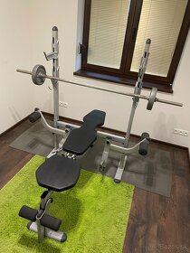 Bench press fitness lavička - Multifunkčné fitness - 9