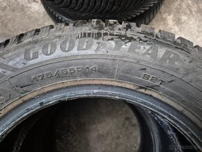 175/65 r14 zimné 4 ks GOODYEAR dezén 8,7-8,2mm DOT2022 - 9