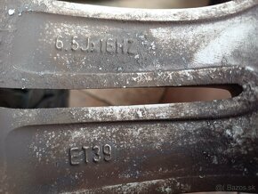 org.hlinikové disky Opel-Astra,---6,5Jx16-ET-39--5x110 - 9