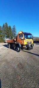 MAN LE 18.250 4x4 hydraulická ruka,trojstranný sklápěč - 9