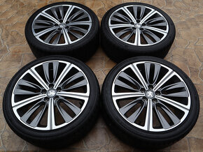 19" Alu kola 5x108 PEUGEOT 508 SW LETNÍ LEŠTĚNÉ  - 9