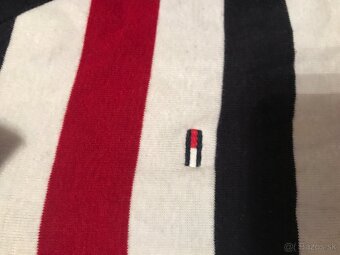 TOMMY HILFIGER originál damske pasikave tricko S/M - 9