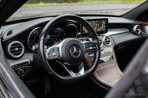 Mercedes C Kombi 220D A/T AMG, Virtual Cockpit, Burmester - 9