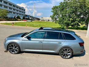 ŠKODA SUPERB III, SPORTLINE 2.0TDi 110KW, PANORÁMA - 9