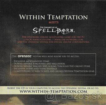 CD Within Temptation – The Heart Of Everything 2007 digipack - 9