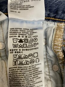 Levi's 501 CT nízky pás W24 L32 boyfriend/rovné - 9