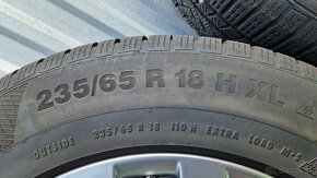 Zimná sada VW Touareg 3, 5x112 R18 + pneu 235/65 R18 - 9