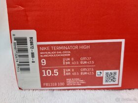 Tenisky Nike Terminator High, vel. 42,5 - 9