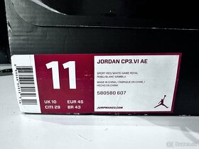 predám tenisky Jordan JP3 VI AE veľkosť 45 - 9