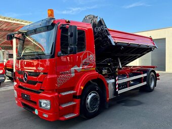 MERCEDES-BENZ AXOR 1829 SKLÁPAČ S3 HYDRAULICKÁ RUKA EURO 5 - 9