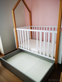 Detská postieľka PINETTE COT BED 70x140 - 9