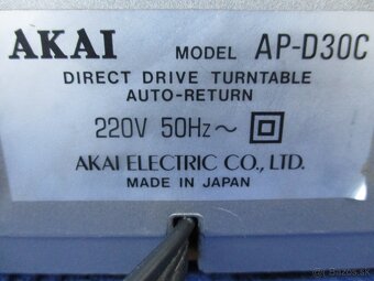 Akai AP-D30 - 9