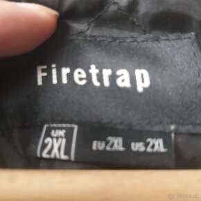 Bunda čierna zn. Firetrap XXL podšitá zimná - 9