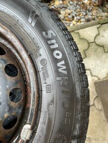 Disky + zimne pneumatiky 175/70 R13 - 9