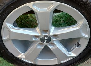 Atraktívne, originálne disky AUDI - 5x112 r17 - 9