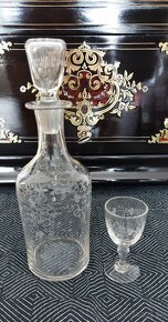 Likérnik Boulle, cave a liqueur, Vervelle, Napoleon III. - 9