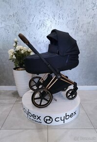 TROJKOMBINÁCIA CYBEX ROSEGOLD MIGHTNIGHT BLUE - 9