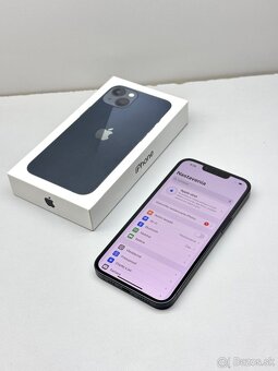 iPhone 13 MIDNIGHT ORIGINÁL STAV PRÍSLUŠENSTVO - 9