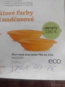 Tupperware dopredaj výrobkov, nové - 9