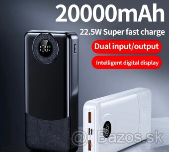 Power banka 20000mAh 100% displej - 9