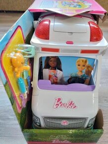 Nový Barbie set mobilná sanitka/klinika/ambulancia - 9