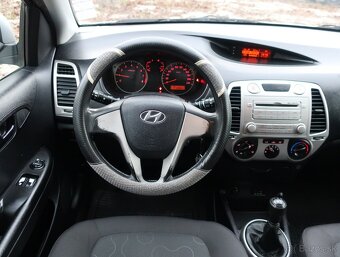 Hyundai i20 2009, 1.majiteľ-VÝRAZNE ZNÍŽENÁ CENA-AJnaSPLÁTKY - 9