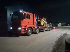 Autodoprava s hydraulickou rukou, odťahová služba. - 9