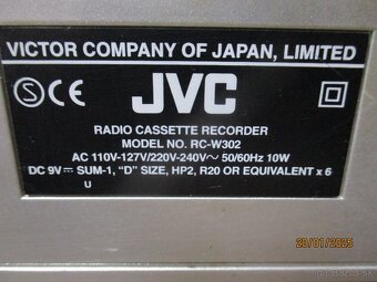 JVC RC-W302 dvojkazetak - 9