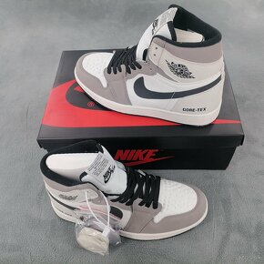 Nike Air Jordan 1 high šedo-biele - 9