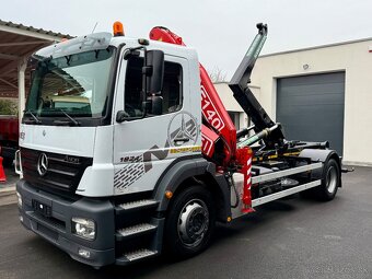 MERCEDES-BENZ AXOR 1824 HÁKOVÝ NOSIČ HYDRAULICKÁ RUKA - 9