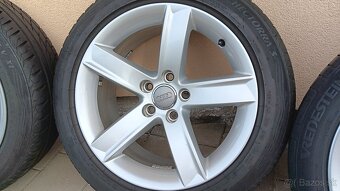 Audi r17  5x112 alu kolesá - 9