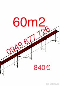 Predám lešenie stavebné lešenie fasadne certifikované - 9