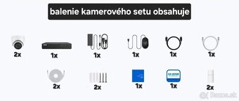 Bezpečnostné kamery / kamerový systém / kamerový set - 9