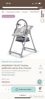 Jedálenská stolička a lehátko Kinderkraft - 9