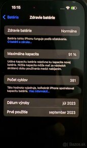 IPhone 15 Pro 1TB REZERVOVANE DO 25.9.2024 - 9