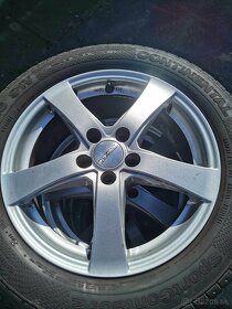 Letné Pneumatiky + disky alu Dezent TY 205/55 R16 5x110 - 9