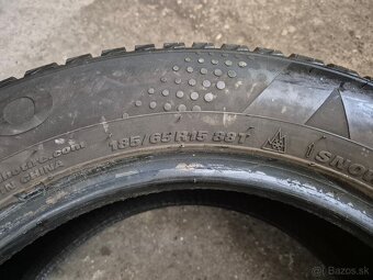 185/65 r15 zimné 4 ks KUMHO dezén 8,3 - 6,9 mm DOT2021 - 9