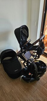 Cybex Priam 2021 - kombinovaný kočík 3v1 black deep - 9