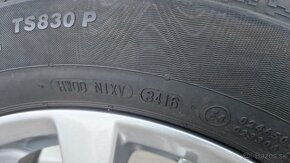 Zimné Alu na Mazdu 225/55 R17, 5x114,3, Continental - 9