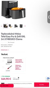 FritezaTefal EY801815 Easy Fry & Grill XXL - 9