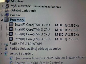 predám Fujitsu - Intel core i3 - 4gb ram - 320gb hdd - 9