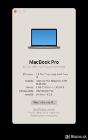 MacBook Pro 13" 2017 8GB / 256GB, Touch Bar - 9