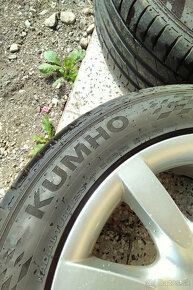 Disky R18 Mercedes + Pneumatiky Kumho ECSTA 245/50 ZR18 - 9